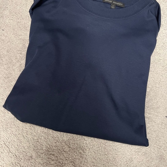 “Blue Night” Navy Robert Barakett long sleeve shirt size large. Worn once - Picture 2 of 5